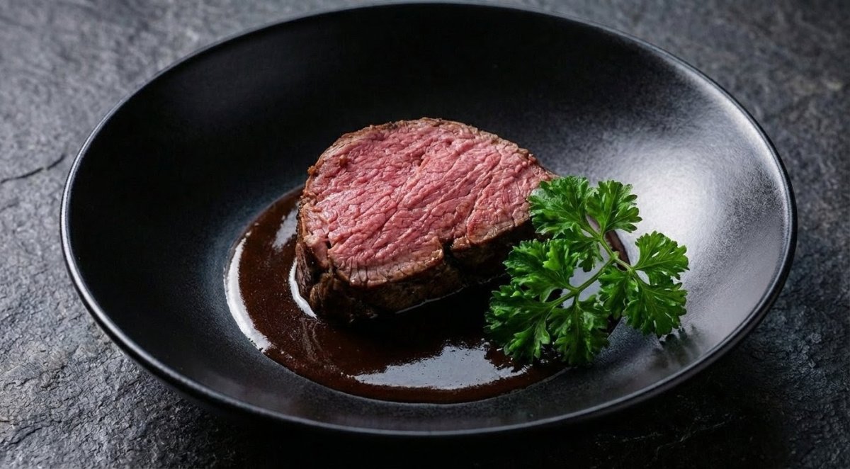 Rindsfilet am Stück mit Kalbsjus